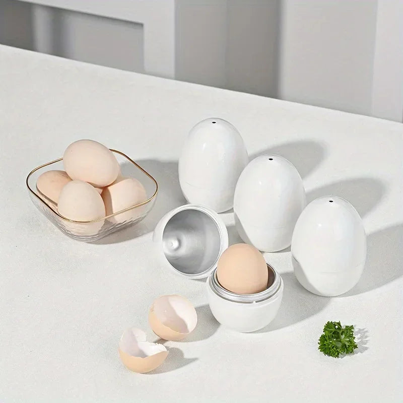 Microwave Egg Steamer Cooker Quick Egg Boiler 1-4 Eggs Maker Tool